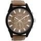 OOZOO Timepieces 48mm Brown Leather Strap C7472